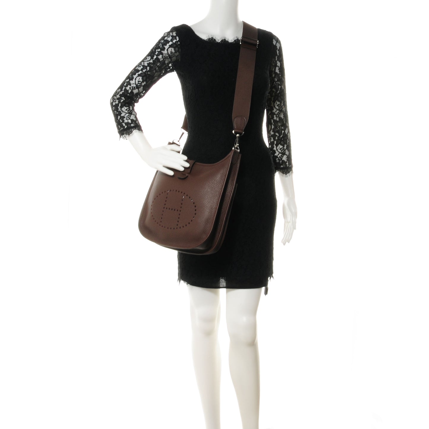 Taurillon Clemence Evelyne III PM Chocolate