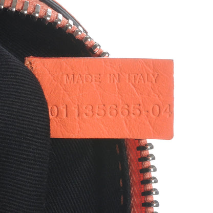 Chloe Leather Large Marcie Satchel Orange Fizz 8 of 8