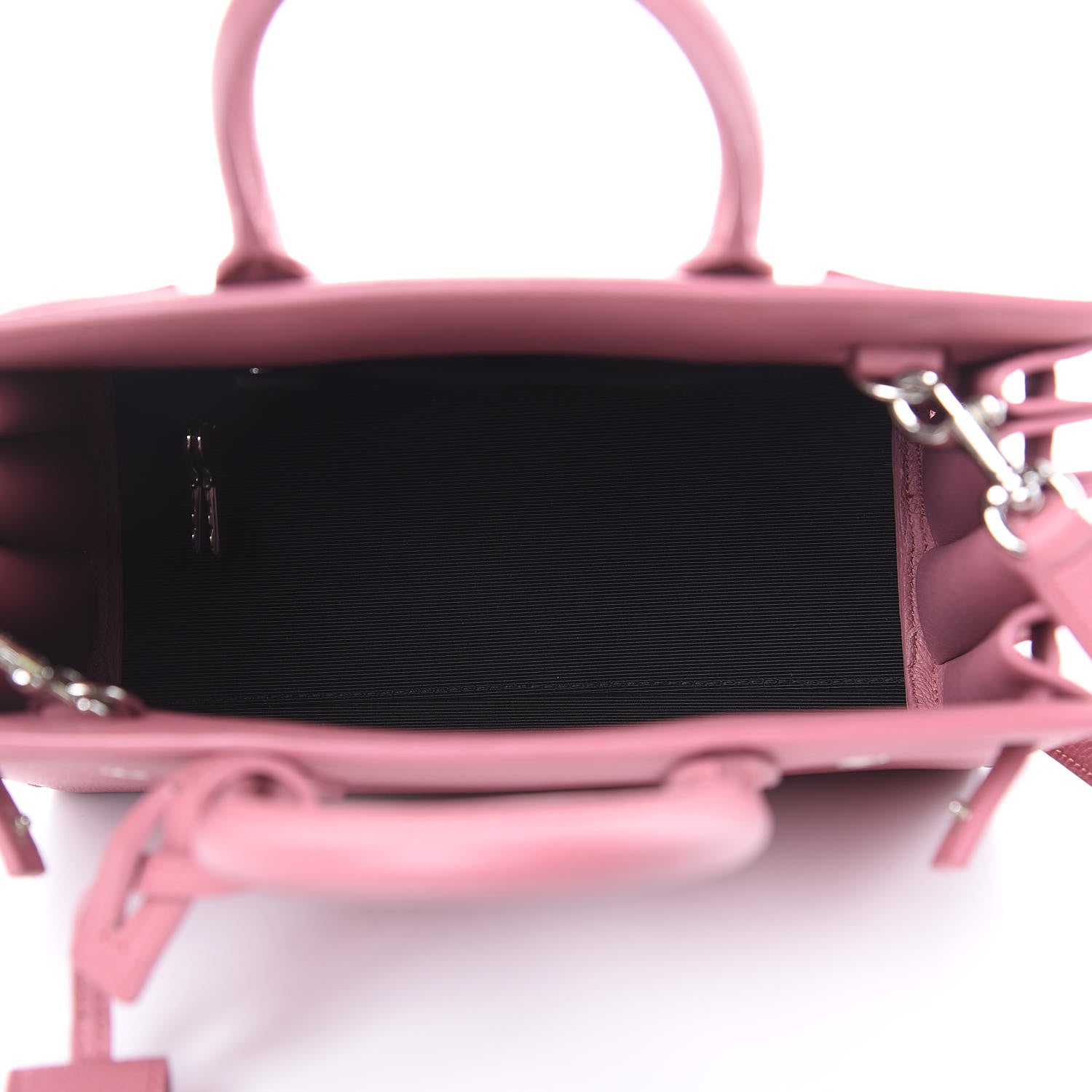 Saint Laurent Grained Calfskin Nano Sac De Jour Rose Dark 5 of 12