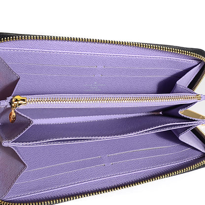 Louis Vuitton Monogram Multicolor Zippy Wallet Black Violet 5 of 8