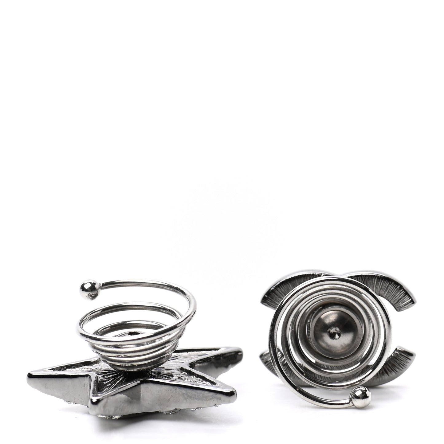 Ruthenium Crystal CC Star Hair Accessory Set