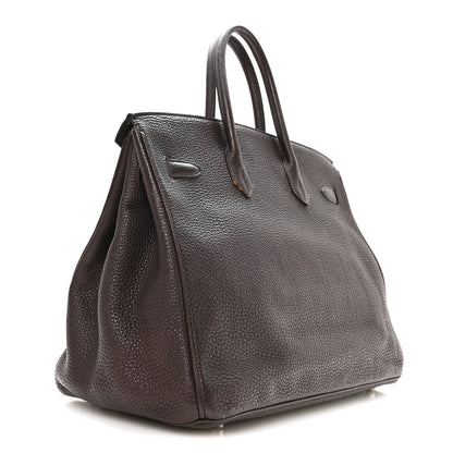 Hermes Togo BIRKIN 35 Chocolate 2 of 12