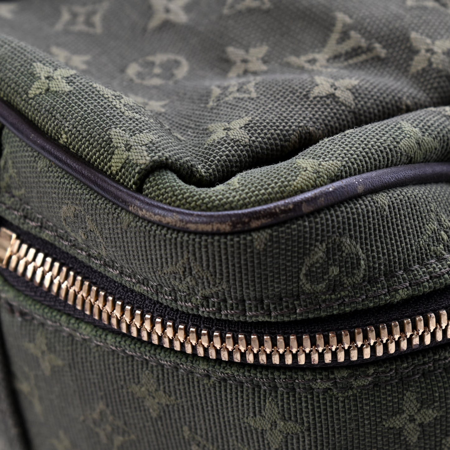 Mini Lin Monogram Louise Kaki