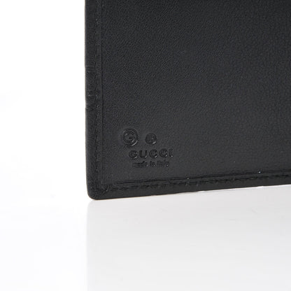 Gucci Guccissima Bi-Fold ID Wallet Black 6 of 8