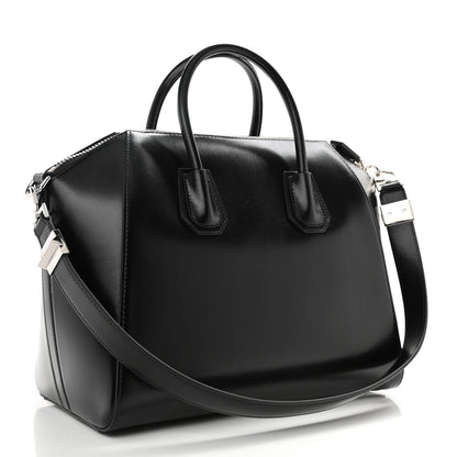 Givenchy Shiny Lord Calfskin Medium Antigona Black 3 of 9