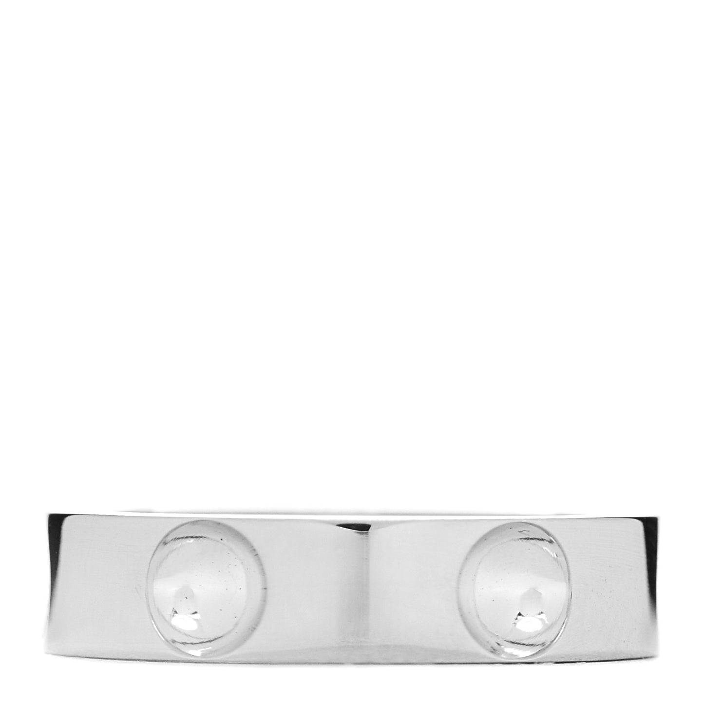 18K White Gold Empreinte Ring 53 6.25