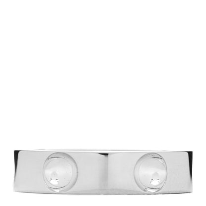 Louis Vuitton 18K White Gold Empreinte Ring 53 6.25 3 of 5