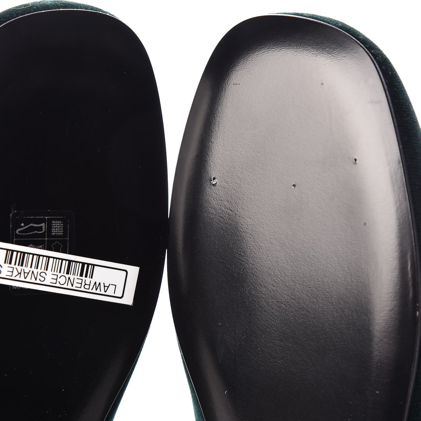 Velvet Crystal Embellished Womens Lawrence Slippers 38 Verde