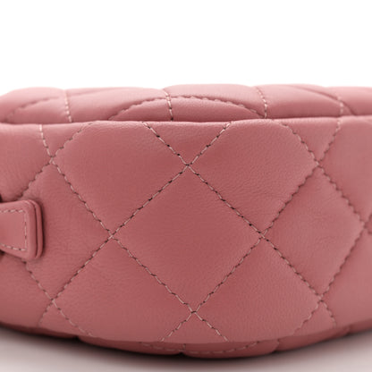 Chanel Lambskin Quilted Small Timeless Camera Case Pink 9 of 10