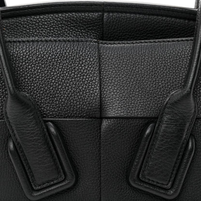 Bottega Veneta Grained Calfskin Mini Maxi Intrecciato Arco 33 Black 9 of 11