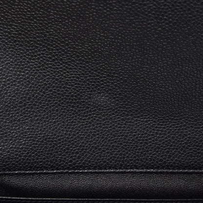 Chanel Caviar Quilted Clutch With Chain Flap Black 8 of 9