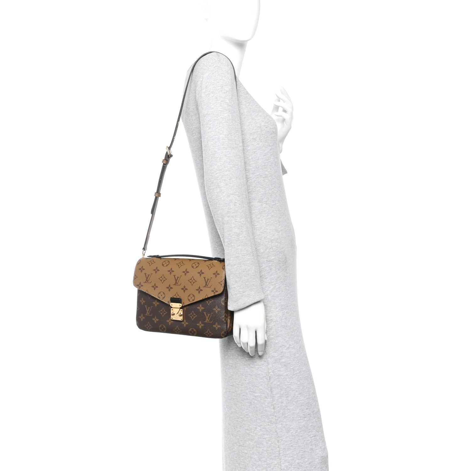 Louis Vuitton Reverse Monogram Pochette Metis 2 of 9