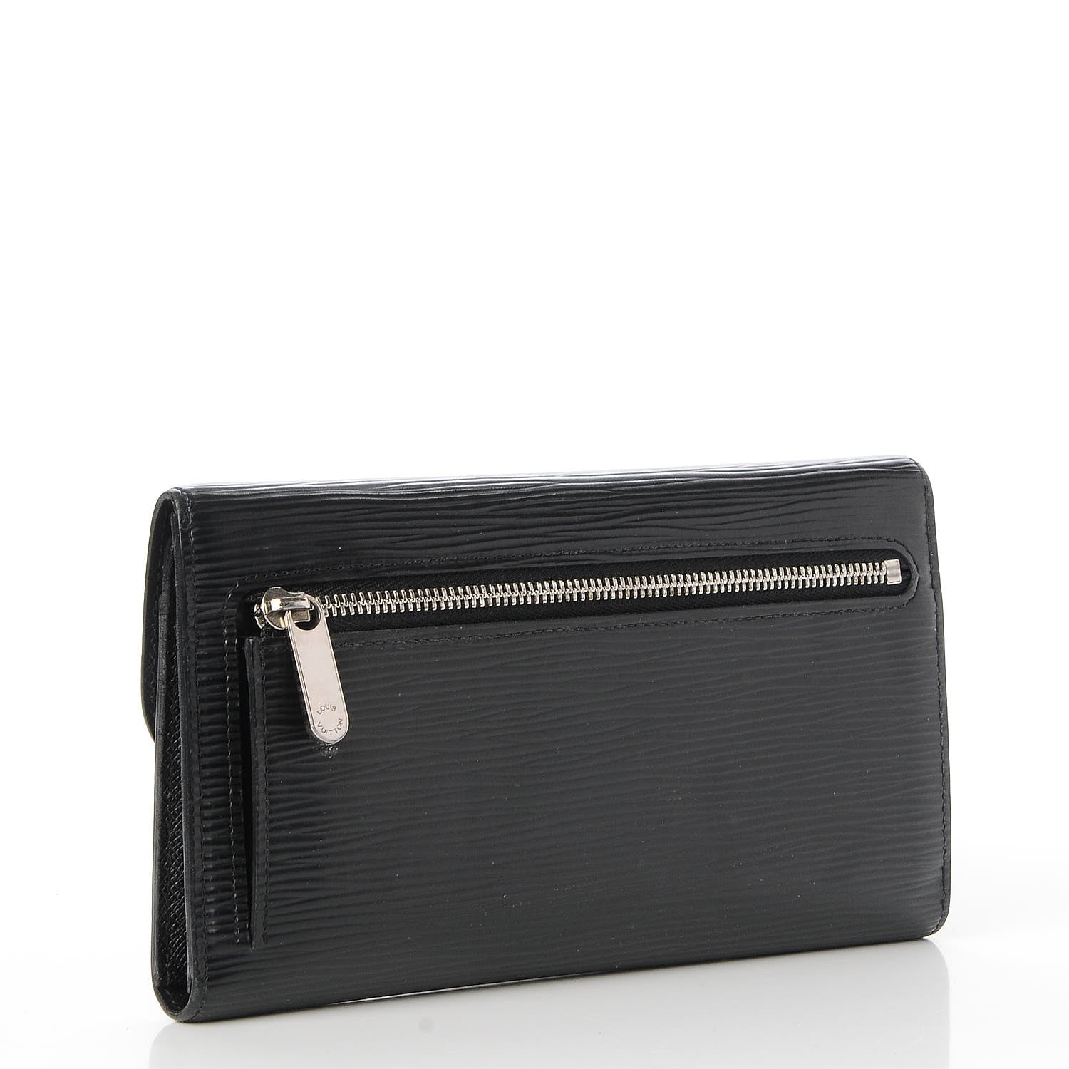 Louis Vuitton Epi Eugenie Wallet Black 3 of 7