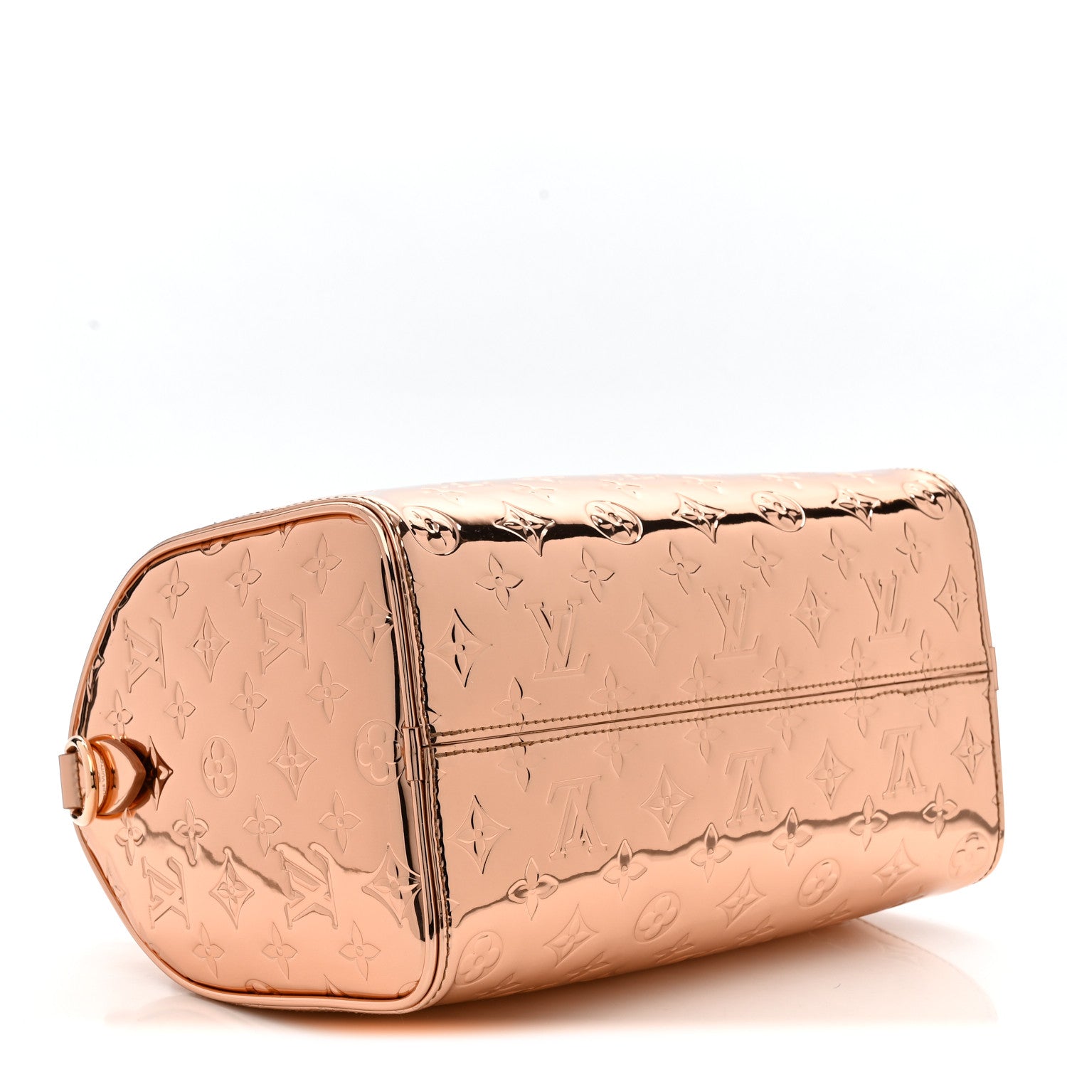 Louis Vuitton Monogram Miroir Speedy Bandouliere 25 Copper 4 of 9