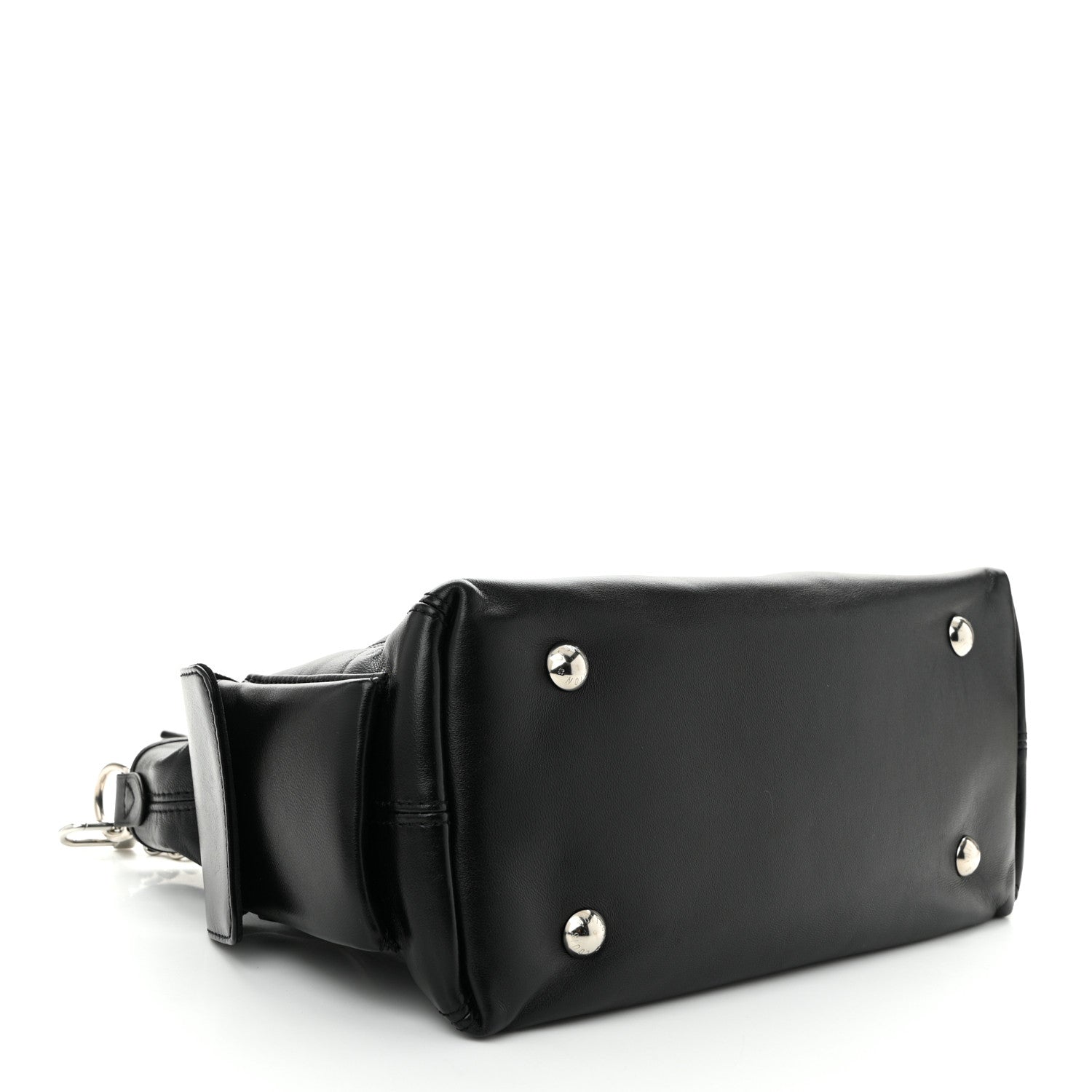 Louis Vuitton Lambskin CarryAll Cargo Vibe PM Black 4 of 10