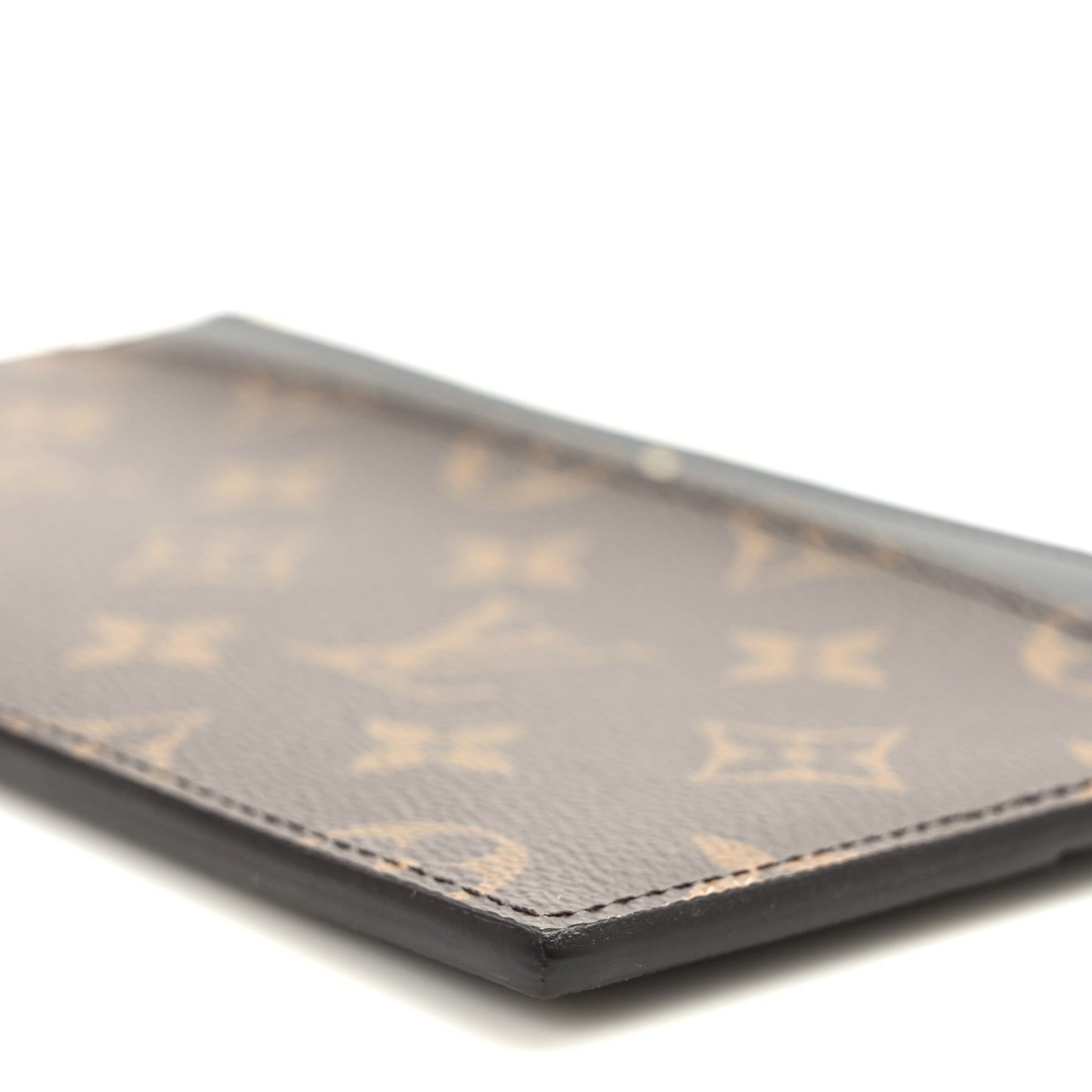 Monogram Slim Purse Black