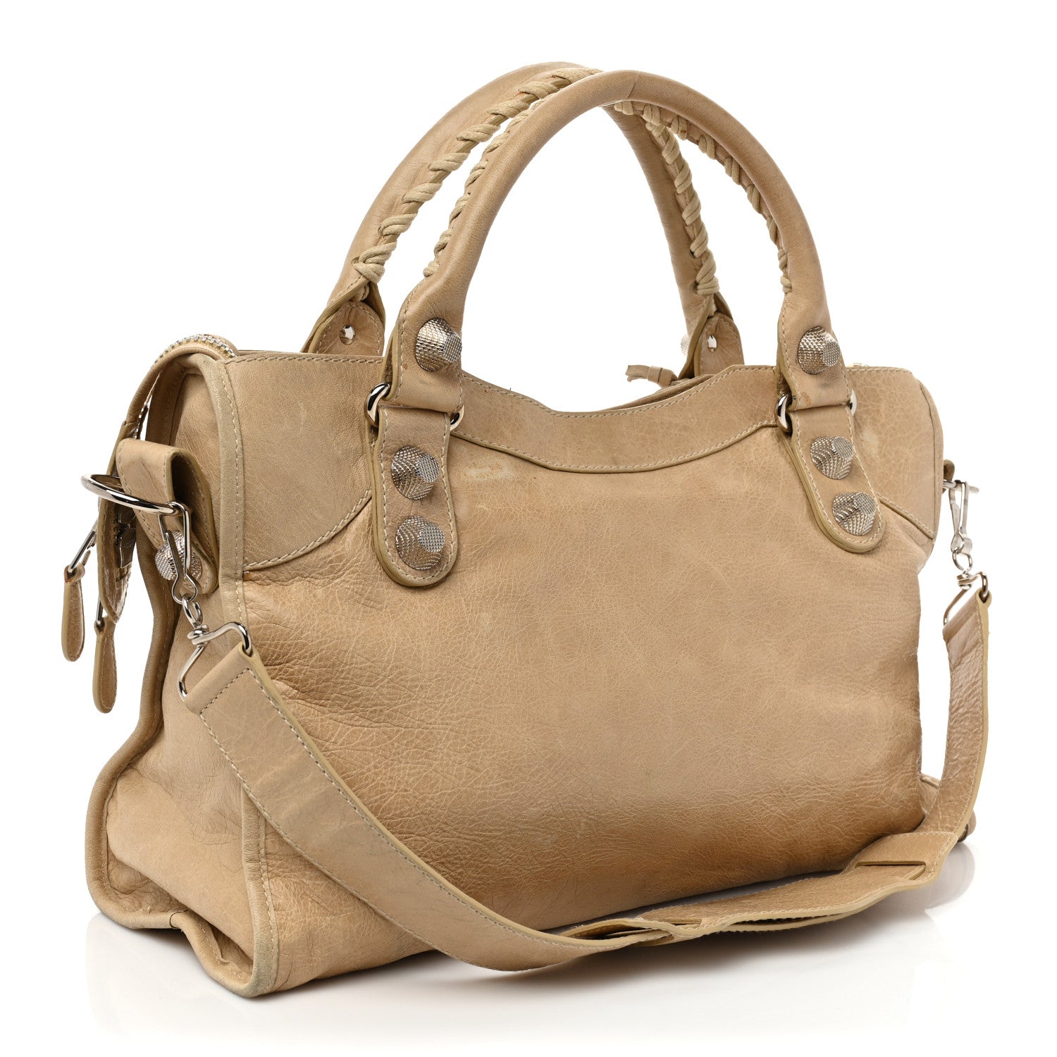 Balenciaga Agneau Giant 21 Silver Hardware City Sahara 4 of 16