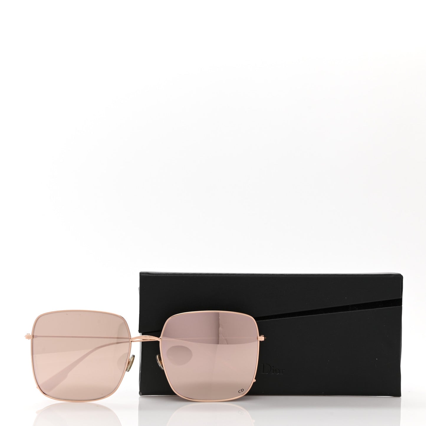 Metal Stellaire 1 Square Sunglasses Gold