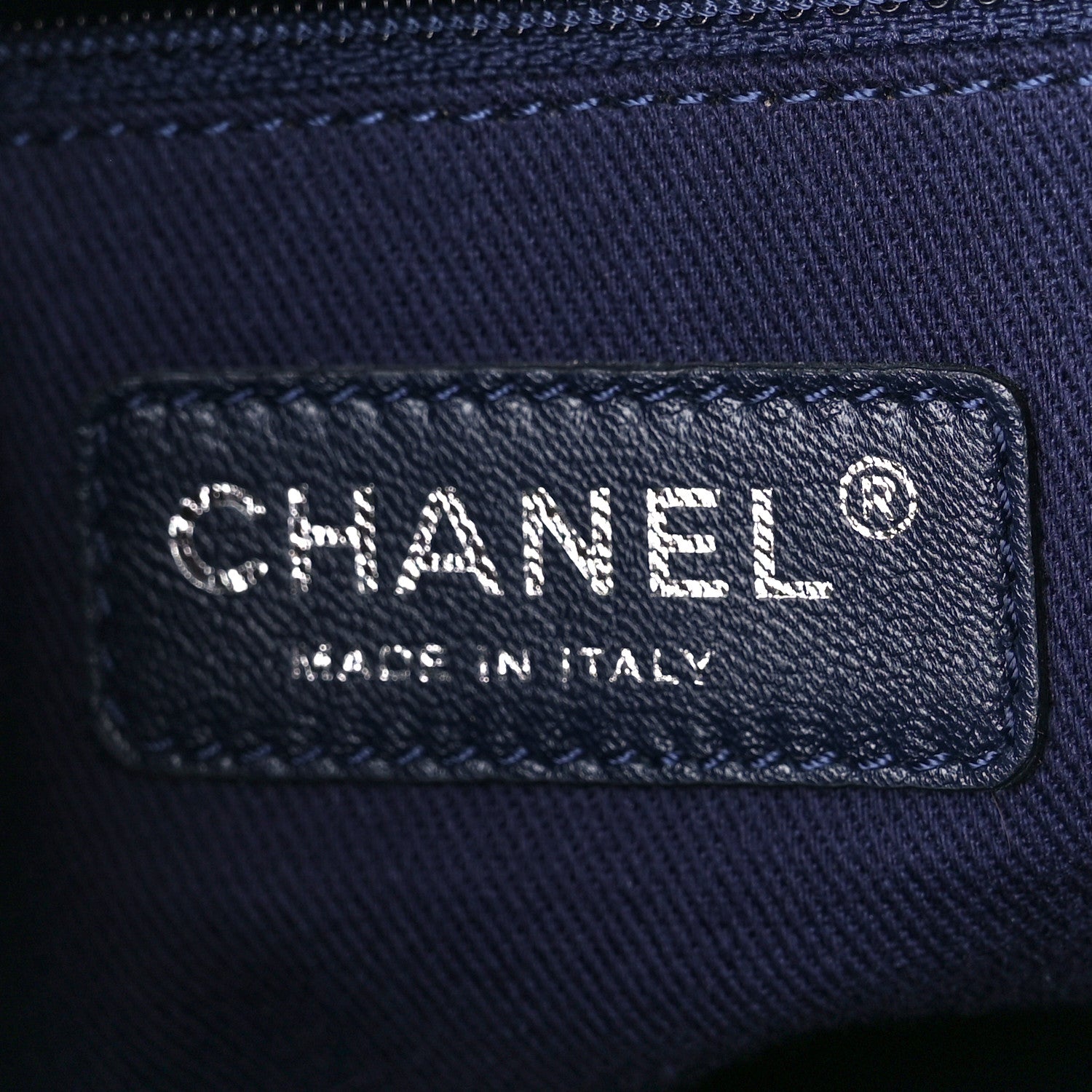 Chanel Iridescent Calfskin Small New Bubble Quilt Tote Dark Grey 6 of 10