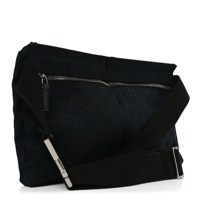 Gucci GG Monogram Double Pocket Belt Bag Black 2 of 9