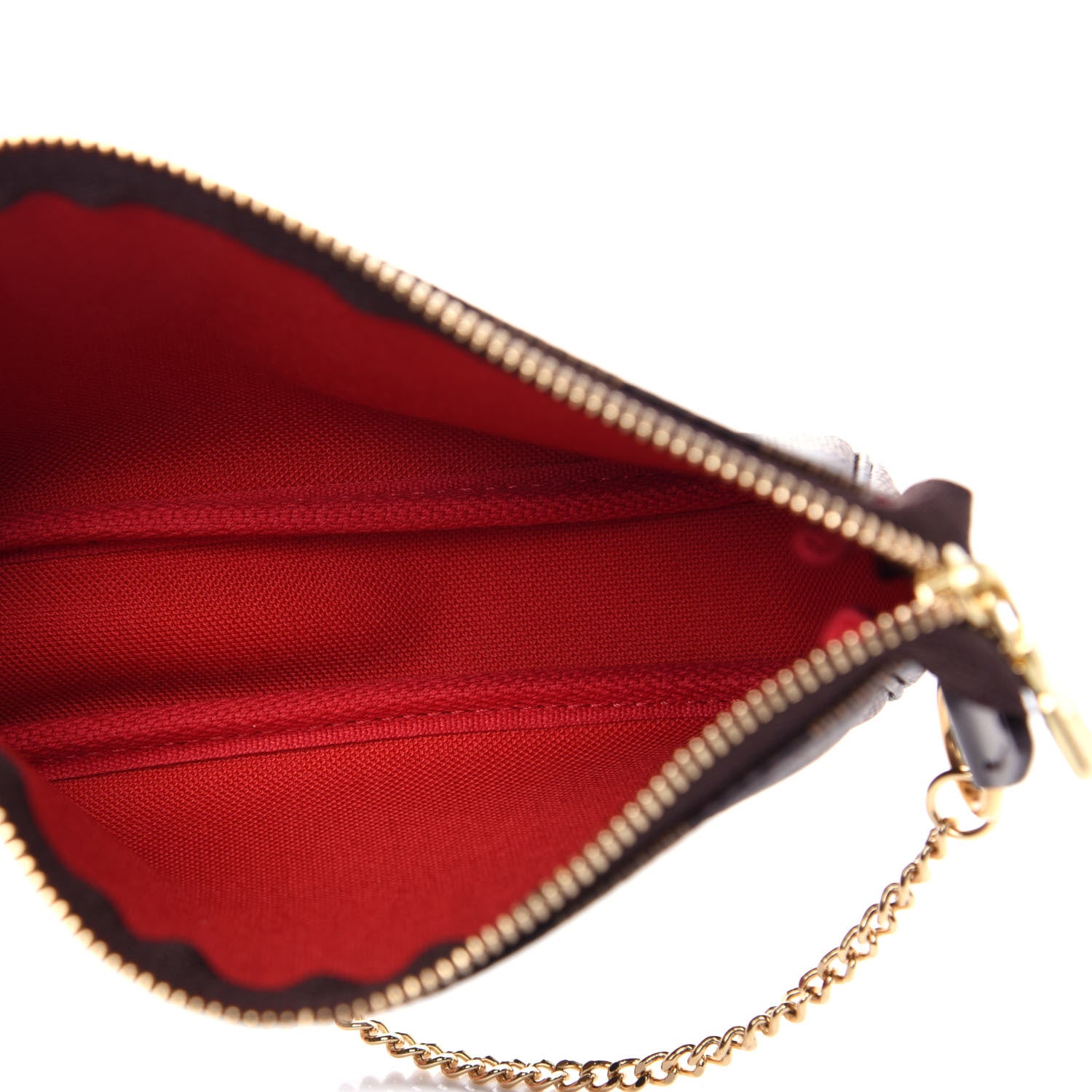 Louis Vuitton Damier Ebene Mini Pochette Accessories 5 of 11