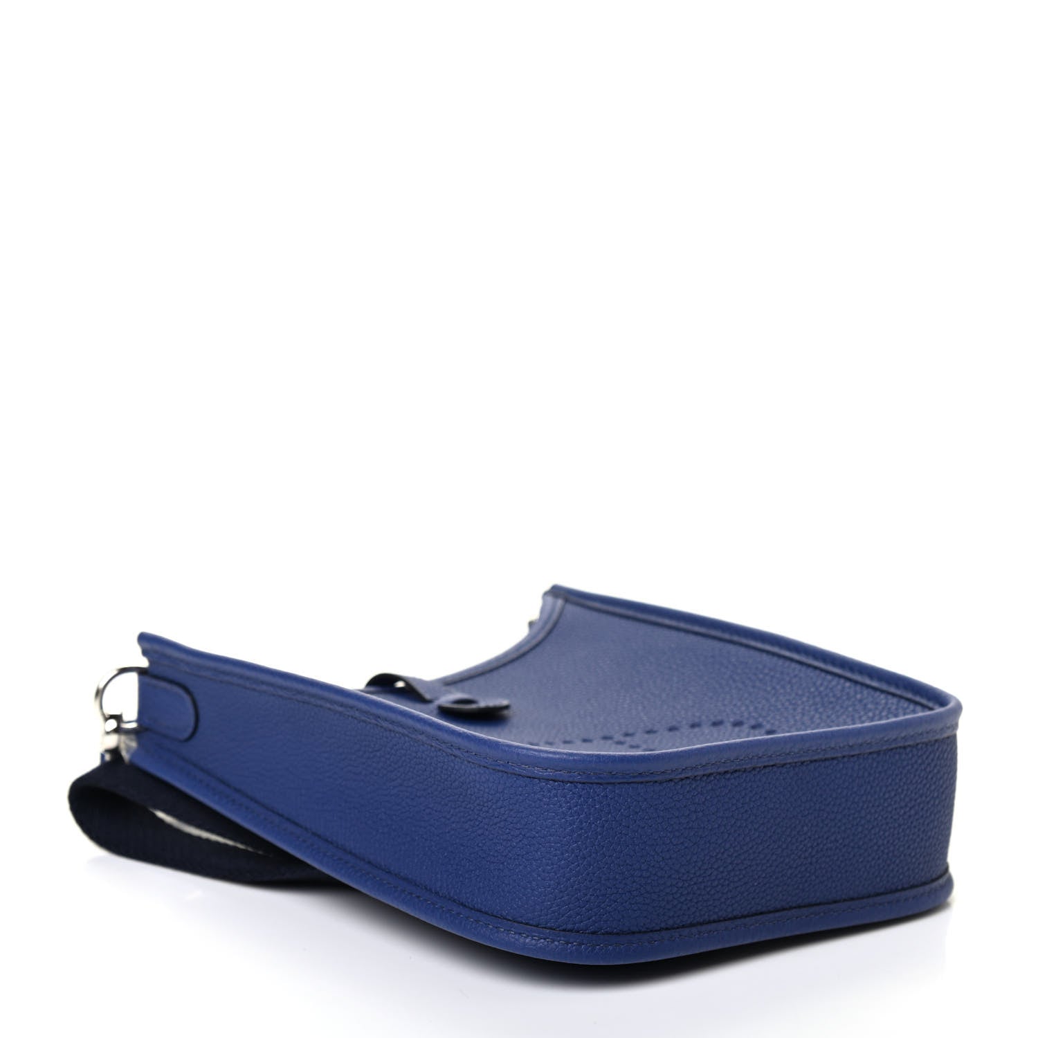 Hermes Taurillon Clemence Amazone Evelyne TPM Blue Saphir Blue Indigo 3 of 4