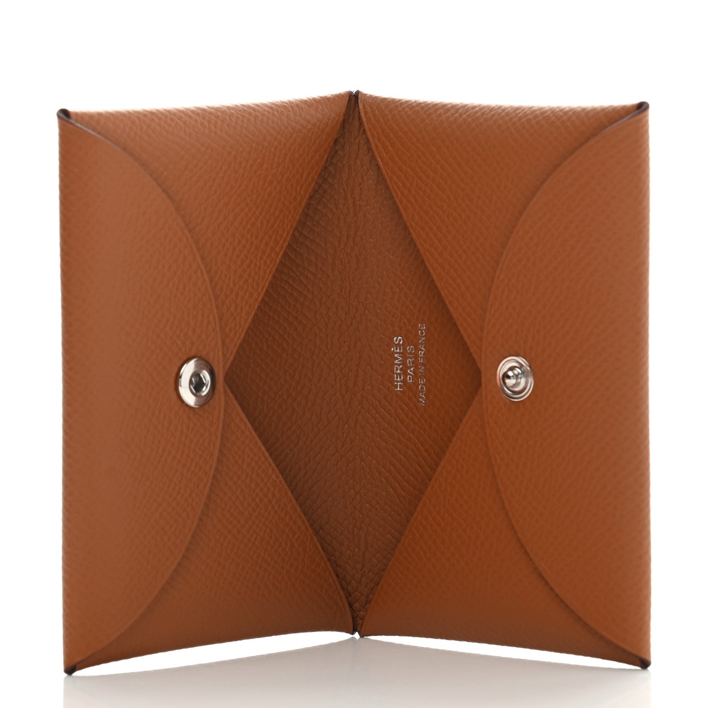 Epsom Calvi Card Case Gold