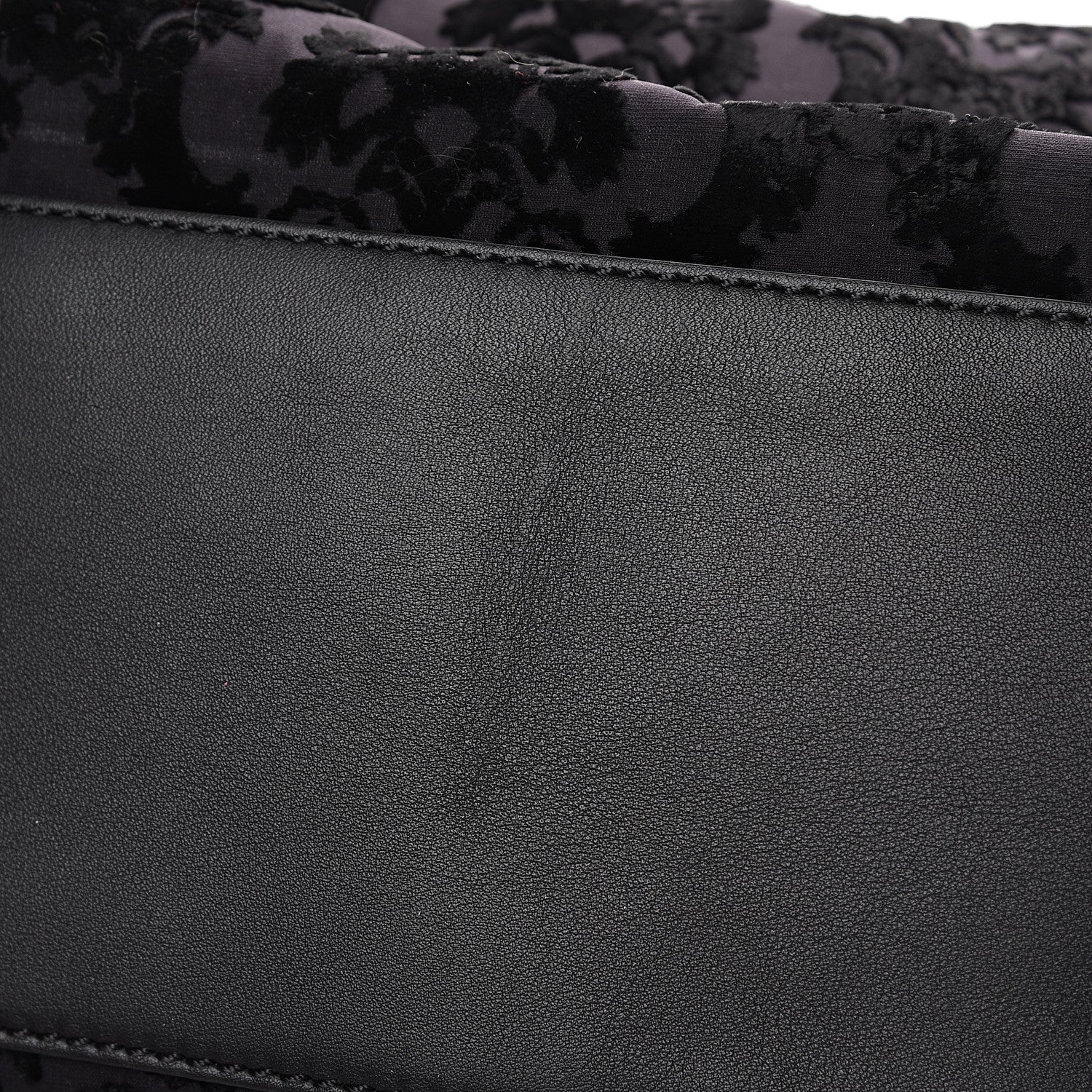 Givenchy Calfskin Velvet Devore Medium Nightingale Black 10 of 11