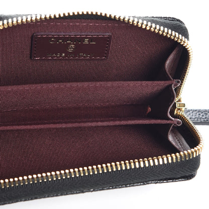 Chanel Caviar Quilted Zip Coin Purse Black 5 of 8
