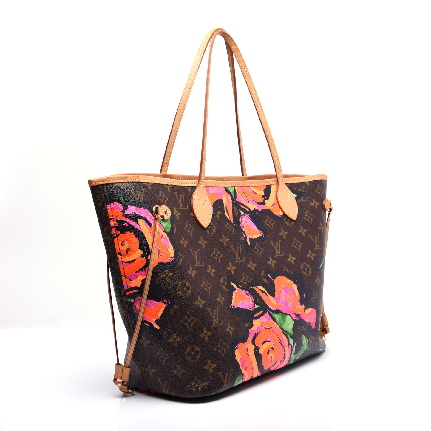 Monogram Roses Neverfull MM
