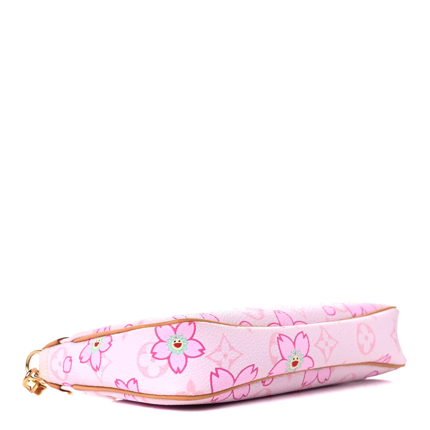 Monogram Cherry Blossom Pochette Accessories Pink