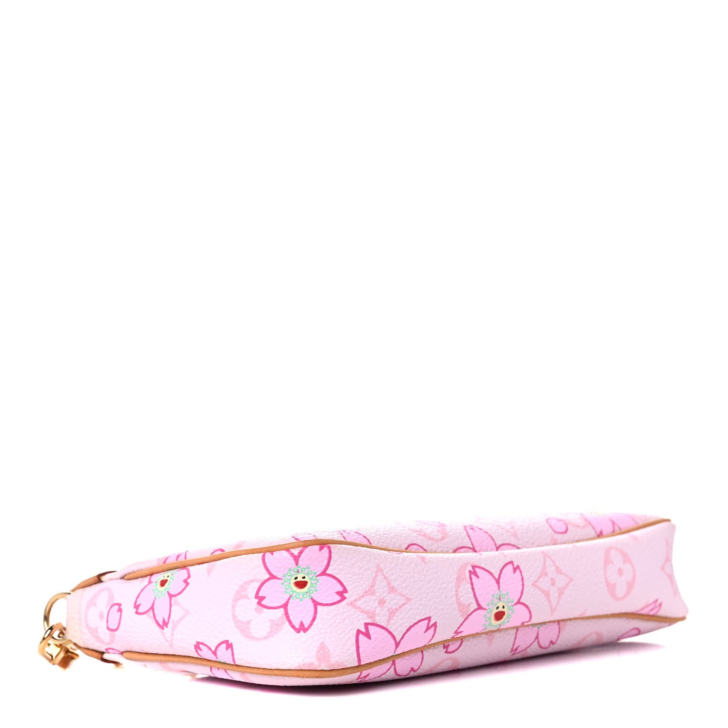 Louis Vuitton Monogram Cherry Blossom Pochette Accessories Pink 8 of 17