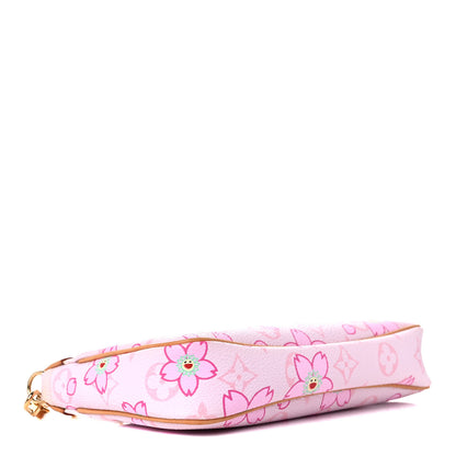 Louis Vuitton Monogram Cherry Blossom Pochette Accessories Pink 8 of 17