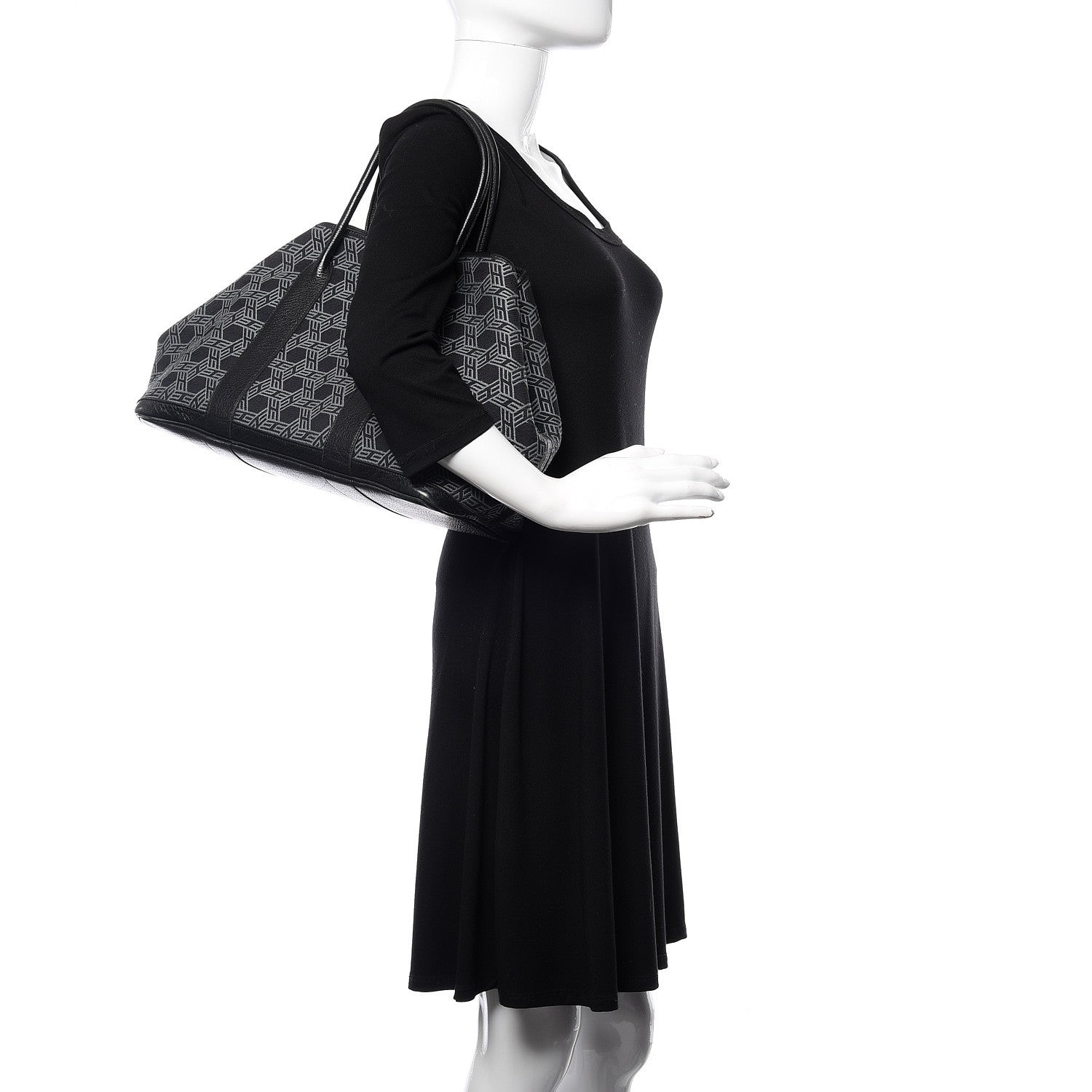 Hermes Toile SO H Vache Country Garden Party 36 MM Black 2 of 10