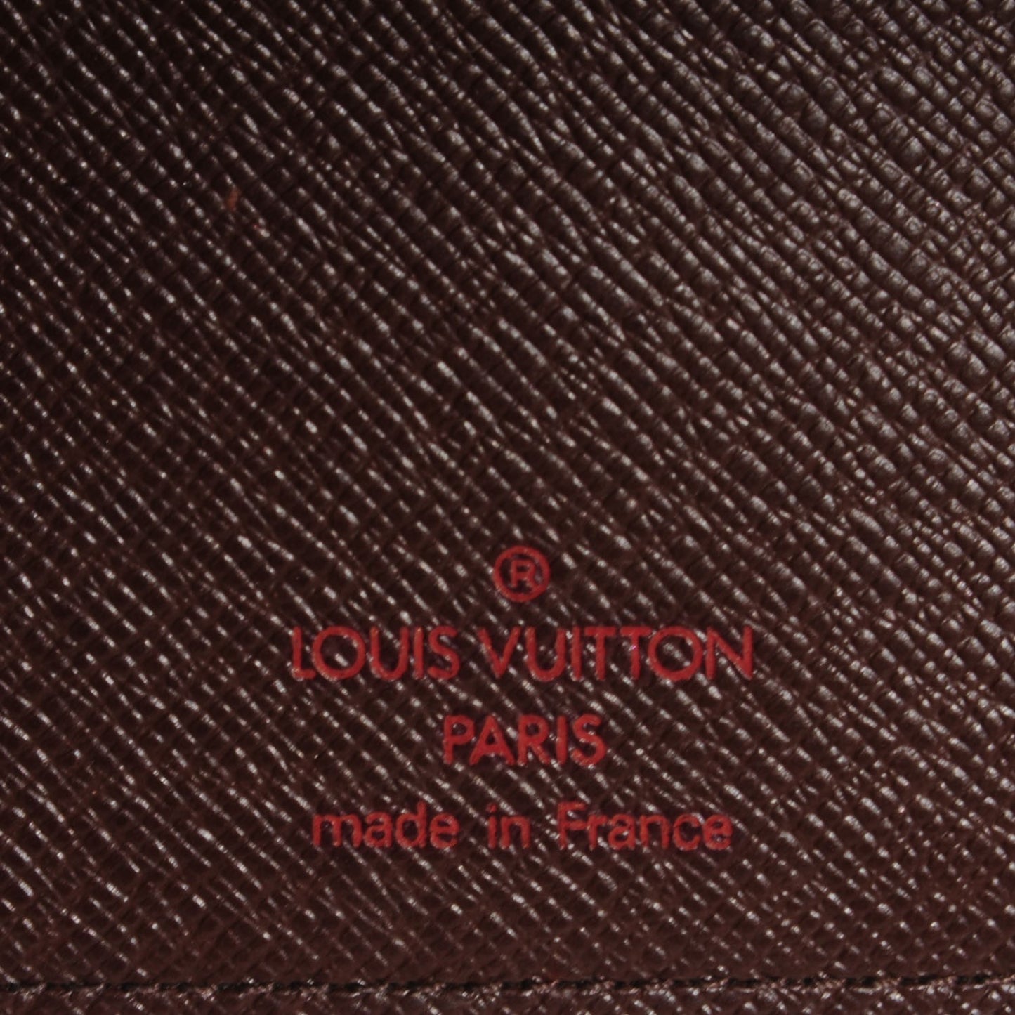 Damier Ebene Medium Ring Agenda Cover
