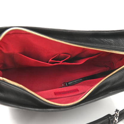 Chanel Aged Calfskin Quilted Medium Gabrielle Hobo Black 5 of 11