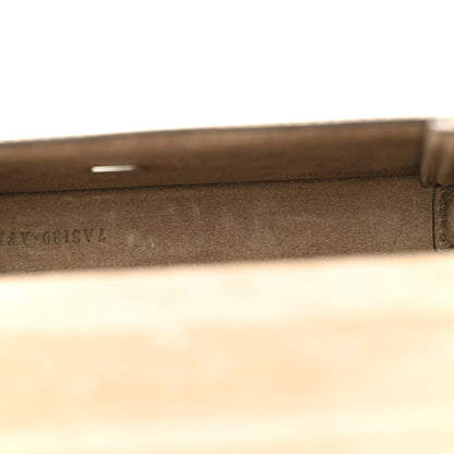 Fendi Recycled Fabric Jacquard Vitello King FF 1974 Baguette Soft Trunk Phone Pouch Tobacco Moro Sand 5 of 11