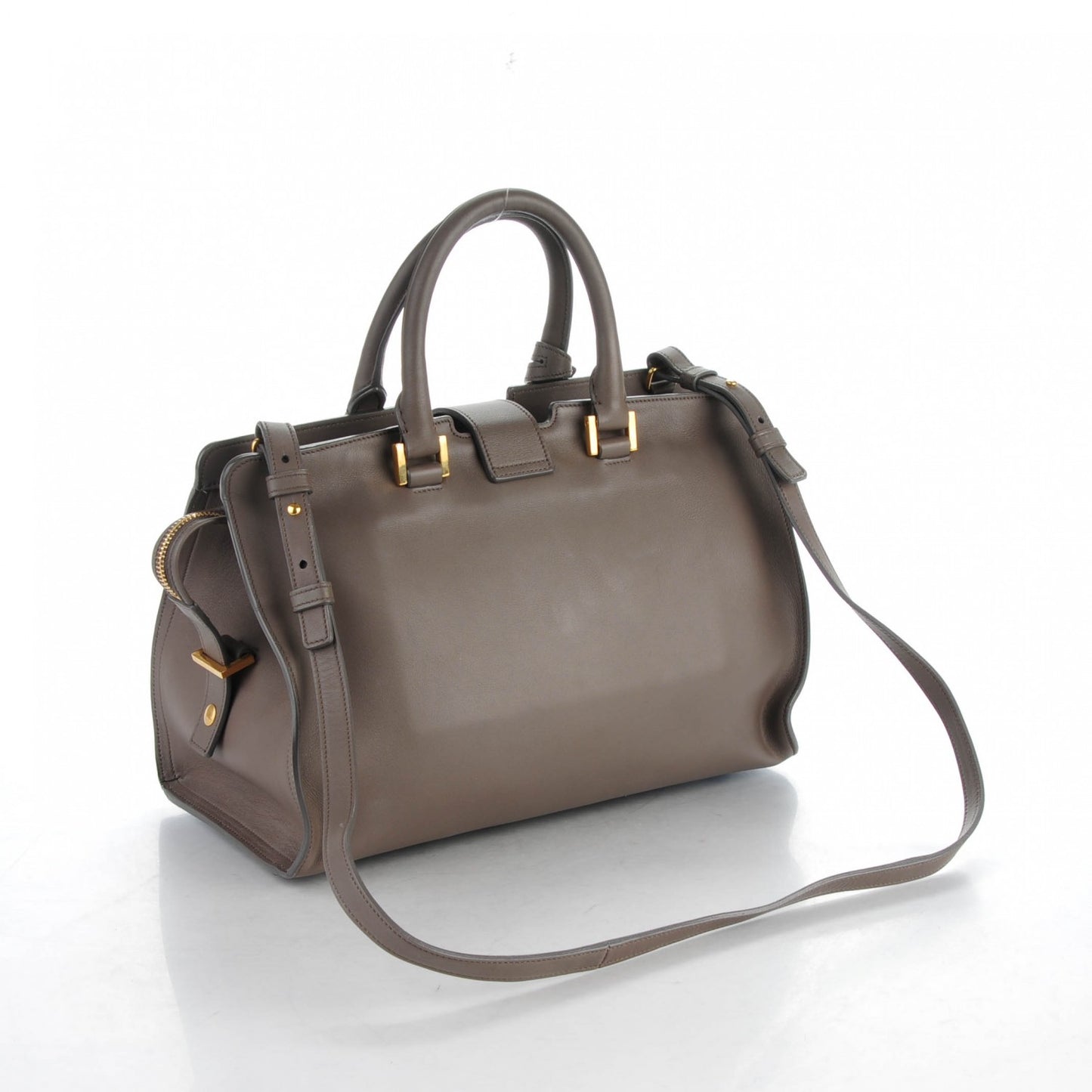 Calfskin Small Classic Y Cabas Grey