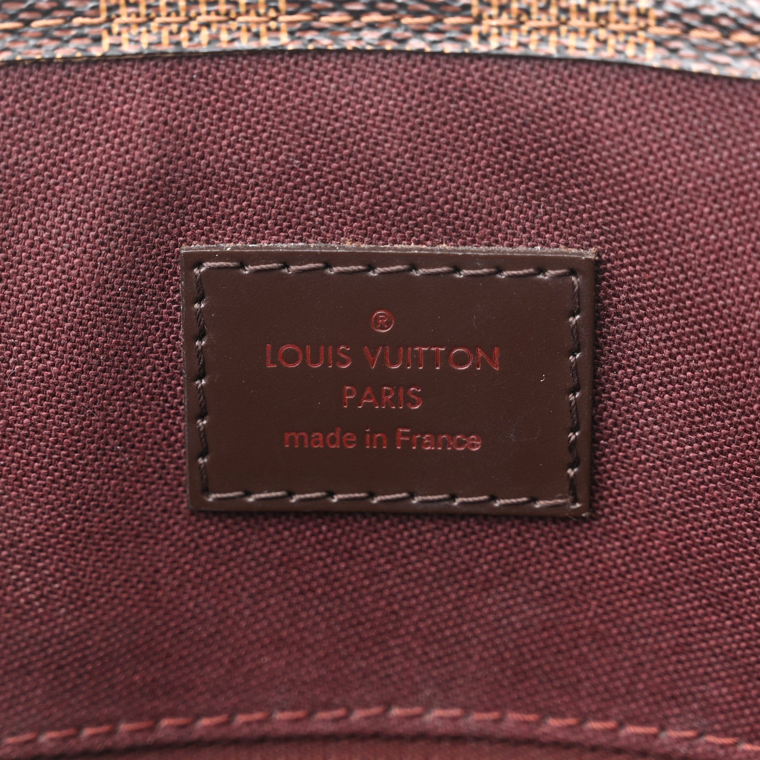 Louis Vuitton Damier Ebene Sac Plat PM 5 of 11