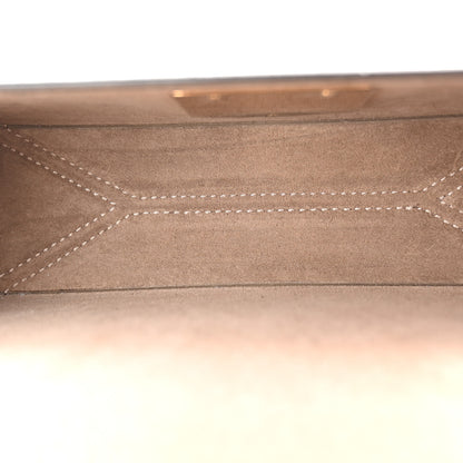 Jimmy Choo Calf Hair Mirror Embellished Lockett Petite Shoulder Bag White 5 of 10