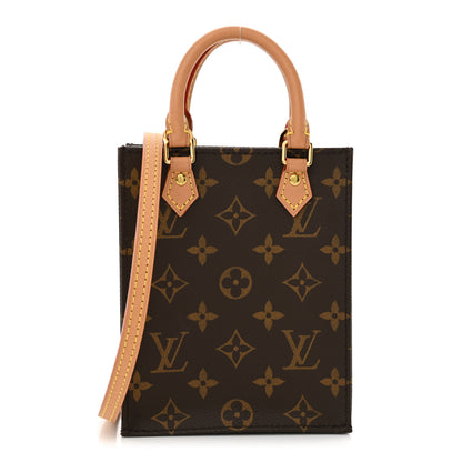 Louis Vuitton Monogram Petit Sac Plat 1 of 10