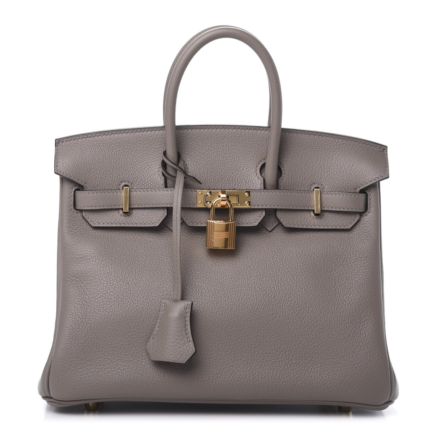 Taurillon Novillo Birkin 25 Gris Asphalte