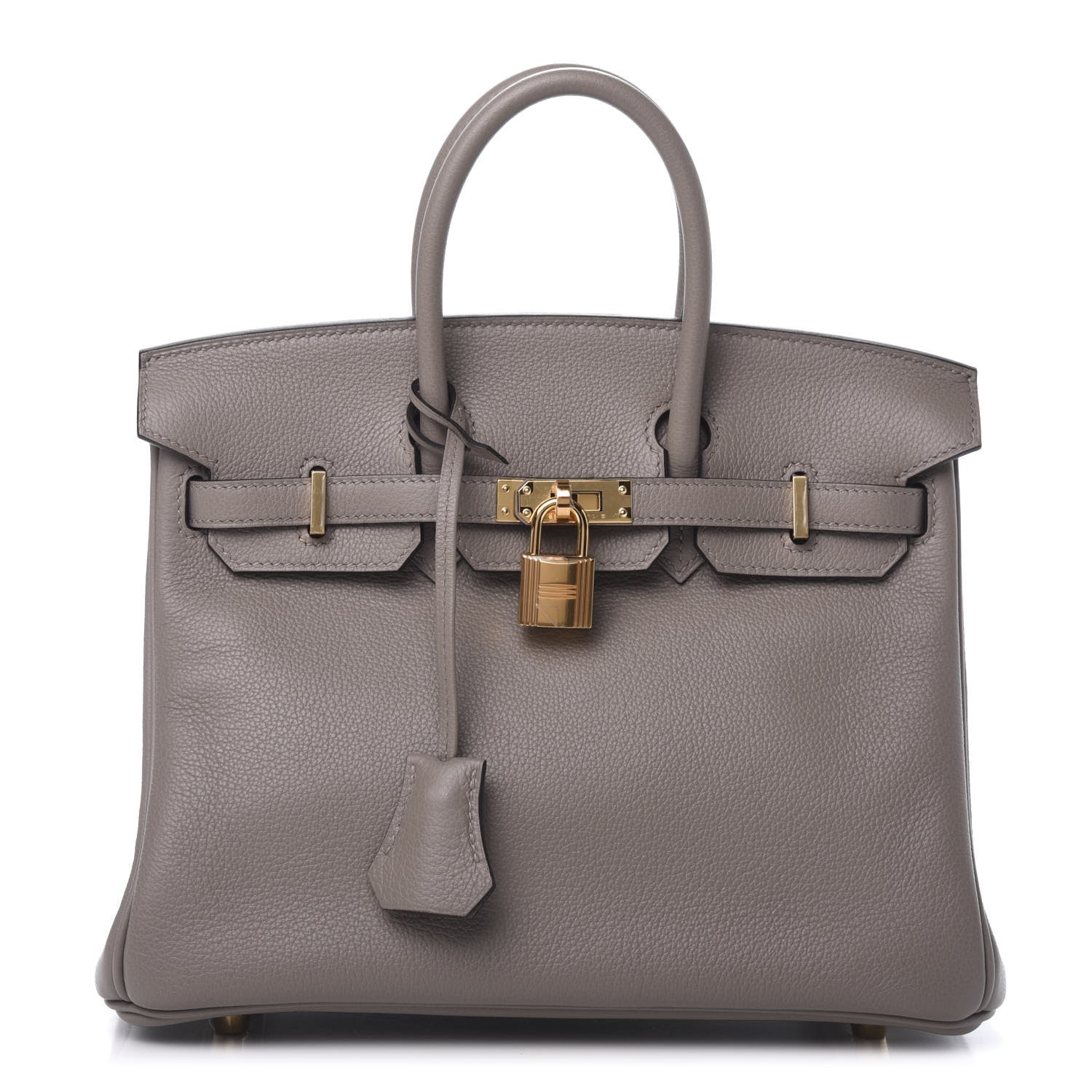 Hermes Taurillon Novillo Birkin 25 Gris Asphalte 1 of 34