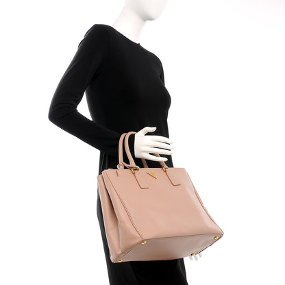 Prada Saffiano Medium Galleria Double Zip Tote Cammeo 2 of 8