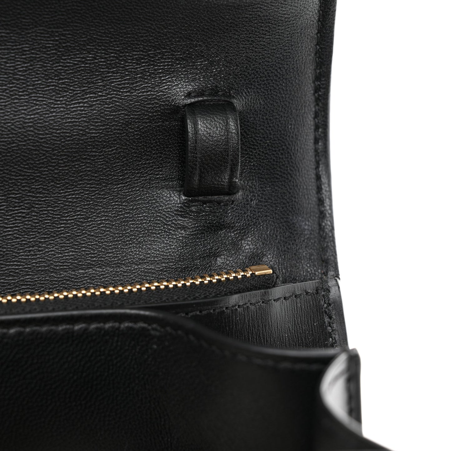 Box Calfskin Medium Classic Box Flap Bag Black