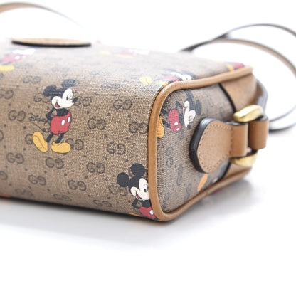 Gucci X DISNEY Mini Vintage GG Supreme Monogram Mickey Mouse Shoulder Bag Beige Vintage Sun Oil 10 of 11