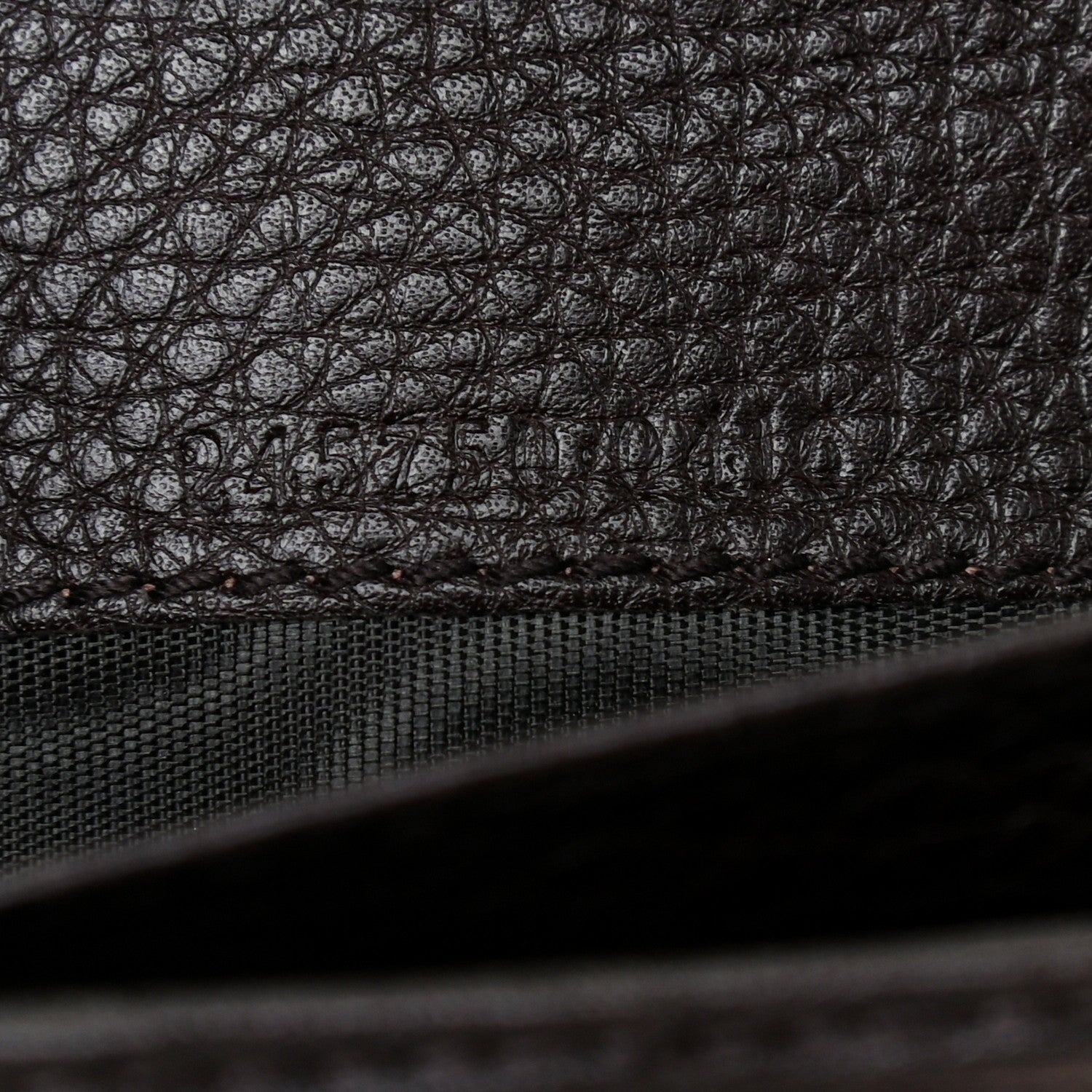 Gucci Calfskin Horsebit Web Continental Wallet Dark Brown 7 of 7