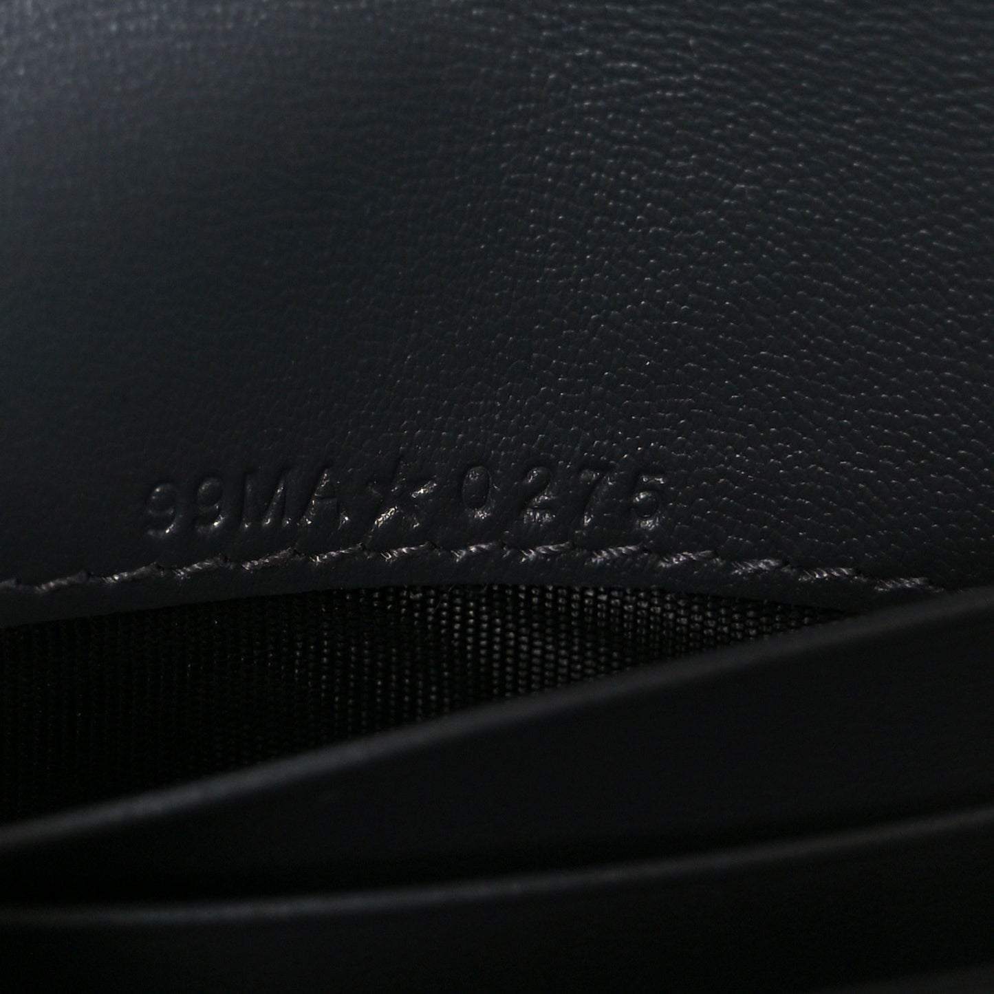 Denim Oblique Saddle Bloom Card Holder Grey