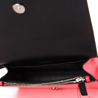 Saint Laurent Grain De Poudre Monogram Kate Belt Bag Neon Pink 5 of 8