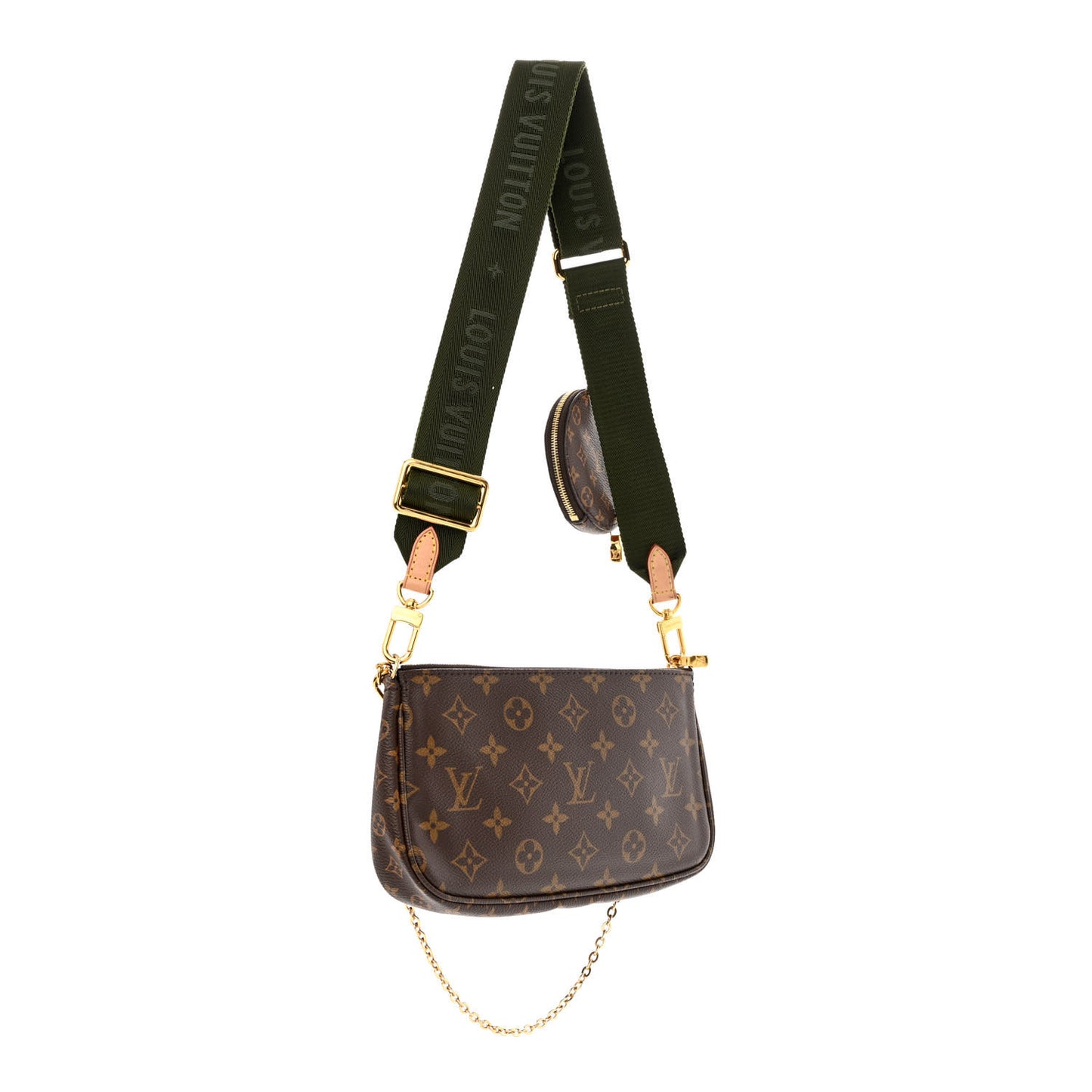 Monogram Multi Pochette Accessories Kaki